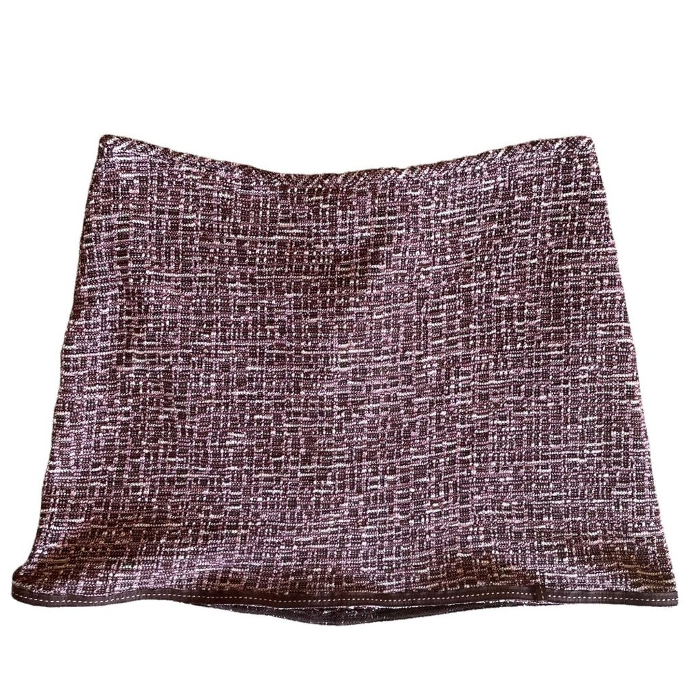 Vintage y2k low rise tweed mini skirt 2000s 00s mean girls euphoria clueless gos